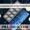 Lengüetas Duras De Rockit Rojo 34